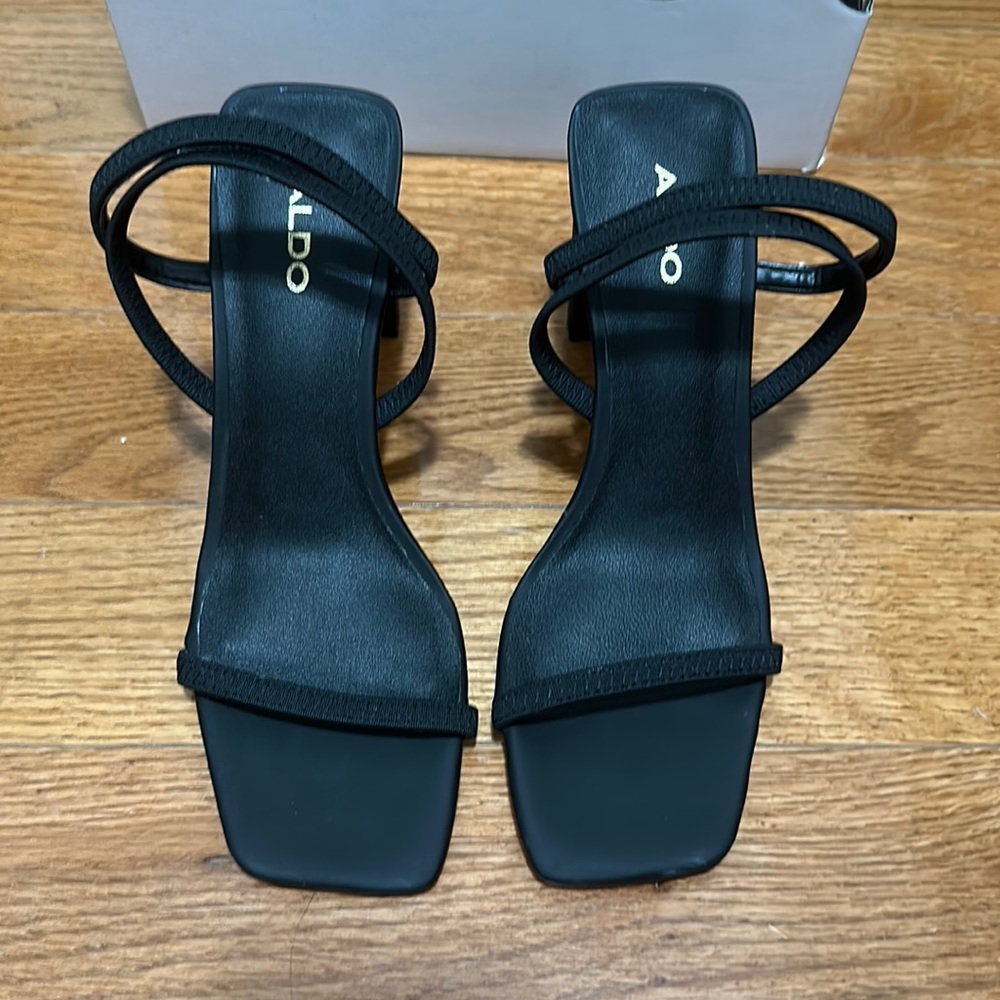 Black Aldo heels